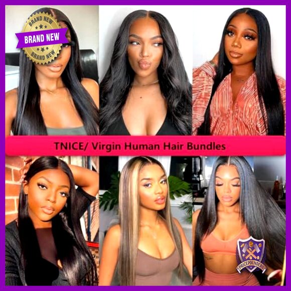 16 Inch Brazilian Straight Human Hair Extensions 3 Bundles Unprocessed Virgin main image 6